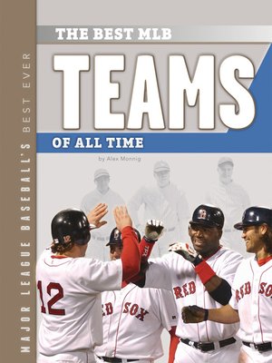 cover image of Best MLB Teams of All Time